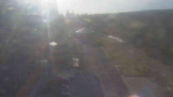 Parkoviště a hlavní vchod