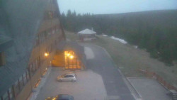 Parkoviště a hlavní vchod