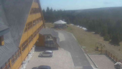 Parkoviště a hlavní vchod