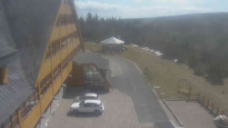 Parkoviště a hlavní vchod