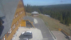 Parkoviště a hlavní vchod