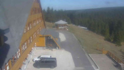 Parkoviště a hlavní vchod