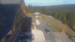 Parkoviště a hlavní vchod