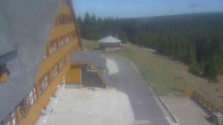 Parkoviště a hlavní vchod