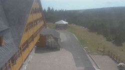 Parkoviště a hlavní vchod