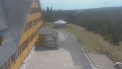 Parkoviště a hlavní vchod