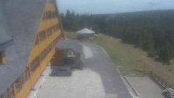 Parkoviště a hlavní vchod