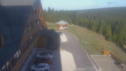 Parkoviště a hlavní vchod
