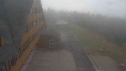 Parkoviště a hlavní vchod