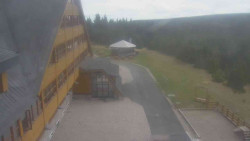 Parkoviště a hlavní vchod
