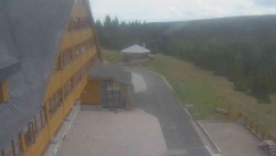 Parkoviště a hlavní vchod