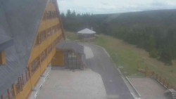 Parkoviště a hlavní vchod