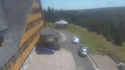 Parkoviště a hlavní vchod