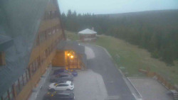 Parkoviště a hlavní vchod