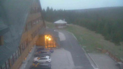 Parkoviště a hlavní vchod