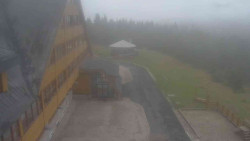 Parkoviště a hlavní vchod