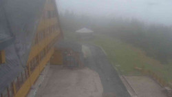 Parkoviště a hlavní vchod
