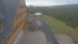 Parkoviště a hlavní vchod