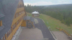 Parkoviště a hlavní vchod