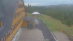 Parkoviště a hlavní vchod