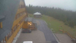 Parkoviště a hlavní vchod
