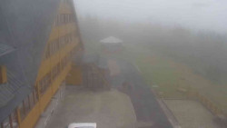 Parkoviště a hlavní vchod