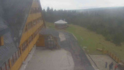Parkoviště a hlavní vchod