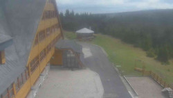 Parkoviště a hlavní vchod
