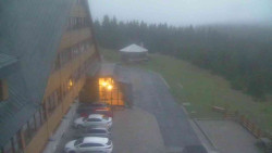 Parkoviště a hlavní vchod