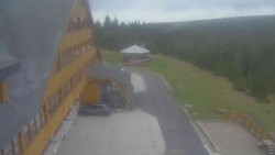 Parkoviště a hlavní vchod