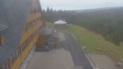 Parkoviště a hlavní vchod