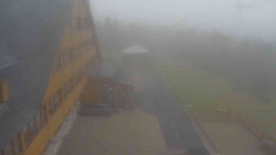 Parkoviště a hlavní vchod