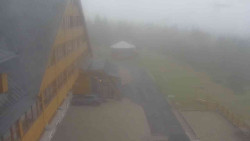 Parkoviště a hlavní vchod