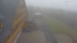 Parkoviště a hlavní vchod
