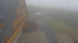 Parkoviště a hlavní vchod