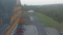 Parkoviště a hlavní vchod