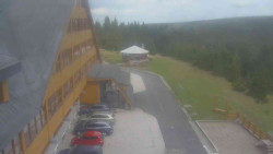 Parkoviště a hlavní vchod