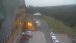 Parkoviště a hlavní vchod