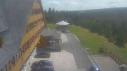 Parkoviště a hlavní vchod