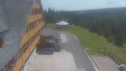 Parkoviště a hlavní vchod