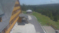 Parkoviště a hlavní vchod