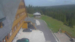 Parkoviště a hlavní vchod