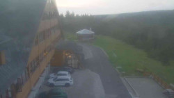 Parkoviště a hlavní vchod