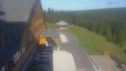 Parkoviště a hlavní vchod