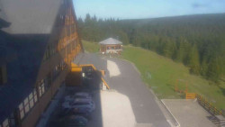 Parkoviště a hlavní vchod