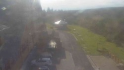 Parkoviště a hlavní vchod