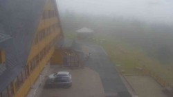 Parkoviště a hlavní vchod