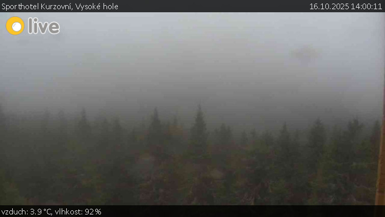 Sporthotel Kurzovní - Vysoké hole - 16.10.2025 v 14:00 Sporthotel Kurzovní - Vysoké hole - 16.10.2025 v 14:00