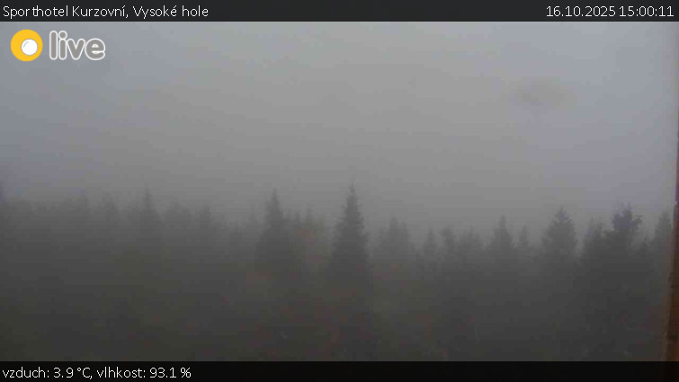 Sporthotel Kurzovní - Vysoké hole - 16.10.2025 v 15:00 Sporthotel Kurzovní - Vysoké hole - 16.10.2025 v 15:00
