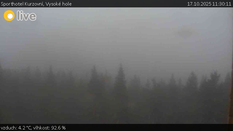 Sporthotel Kurzovní - Vysoké hole - 17.10.2025 v 11:30 Sporthotel Kurzovní - Vysoké hole - 17.10.2025 v 11:30
